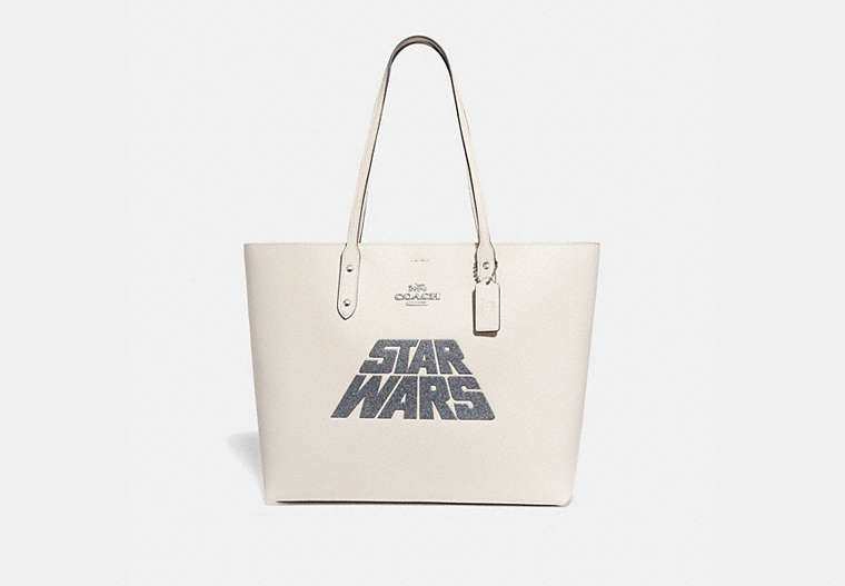 Star Wars X Coach Town Tote With Glitter Motif