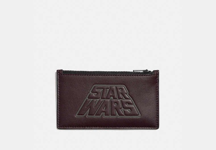 Star Wars X Coach Zip Card Case With Motif
