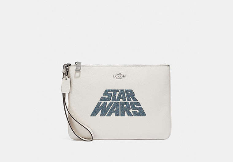 Star Wars X Coach Gallery Pouch With Glitter Motif