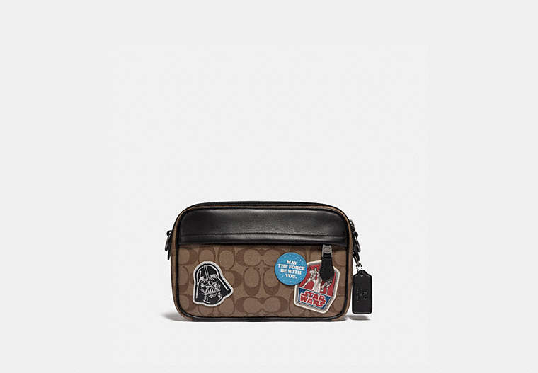 Star Wars X Coach Graham Crossbody In Signature Canvas With Patches