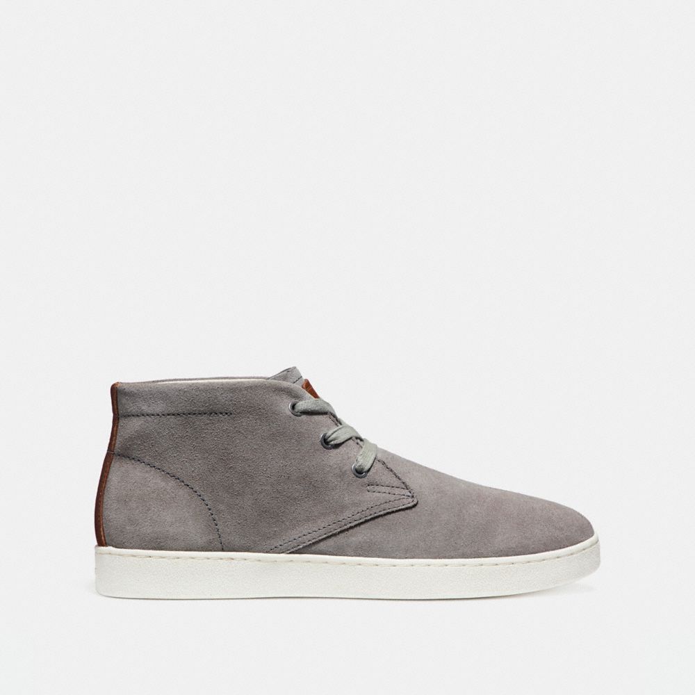 COACH®,Suede Boot,,Angle View