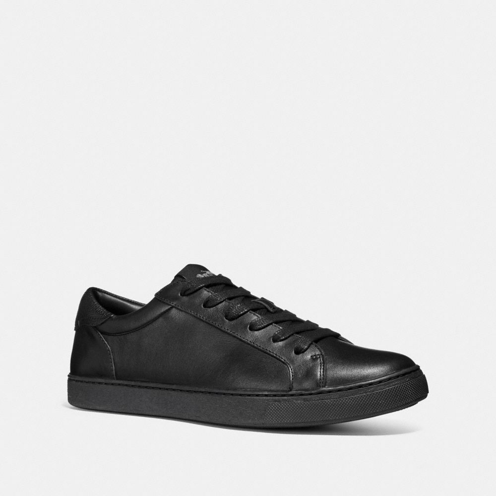 COACH®,C126 LOW TOP SNEAKER,Black,Front View