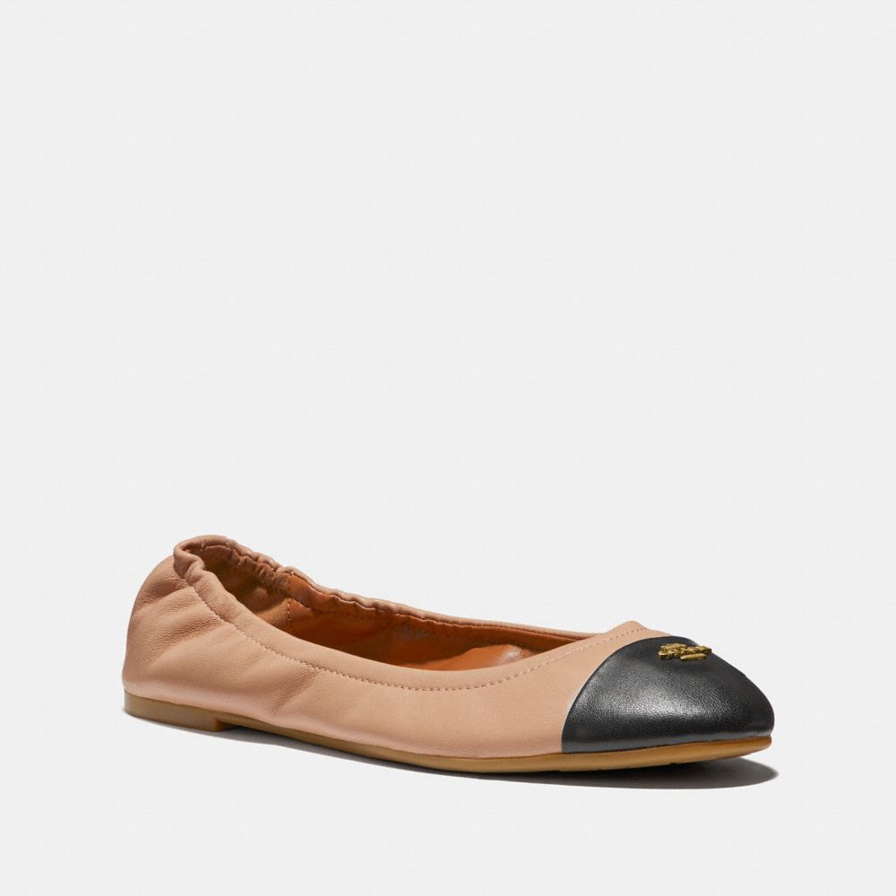 Coach nude hot sale flats