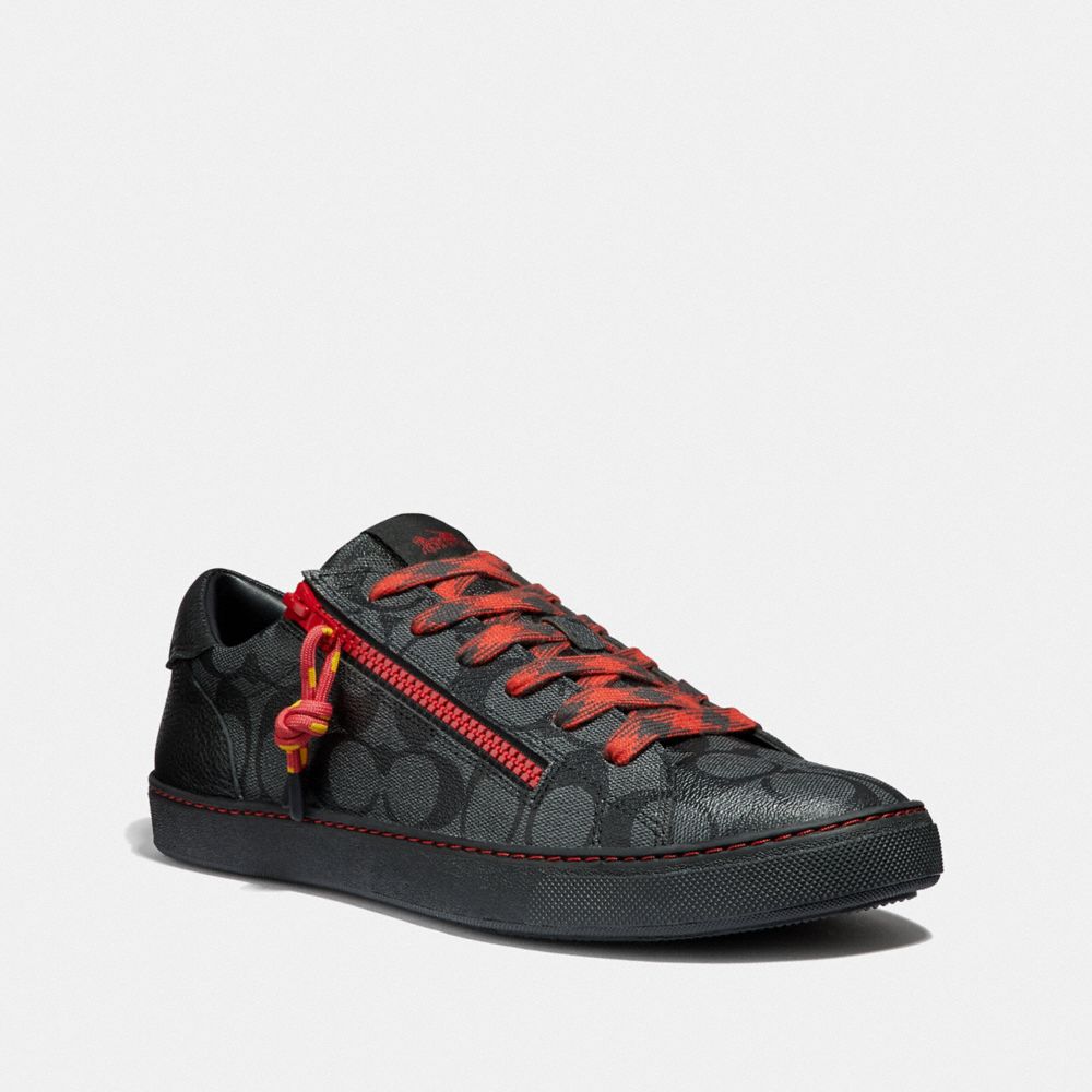 Coach c126 low top on sale sneaker