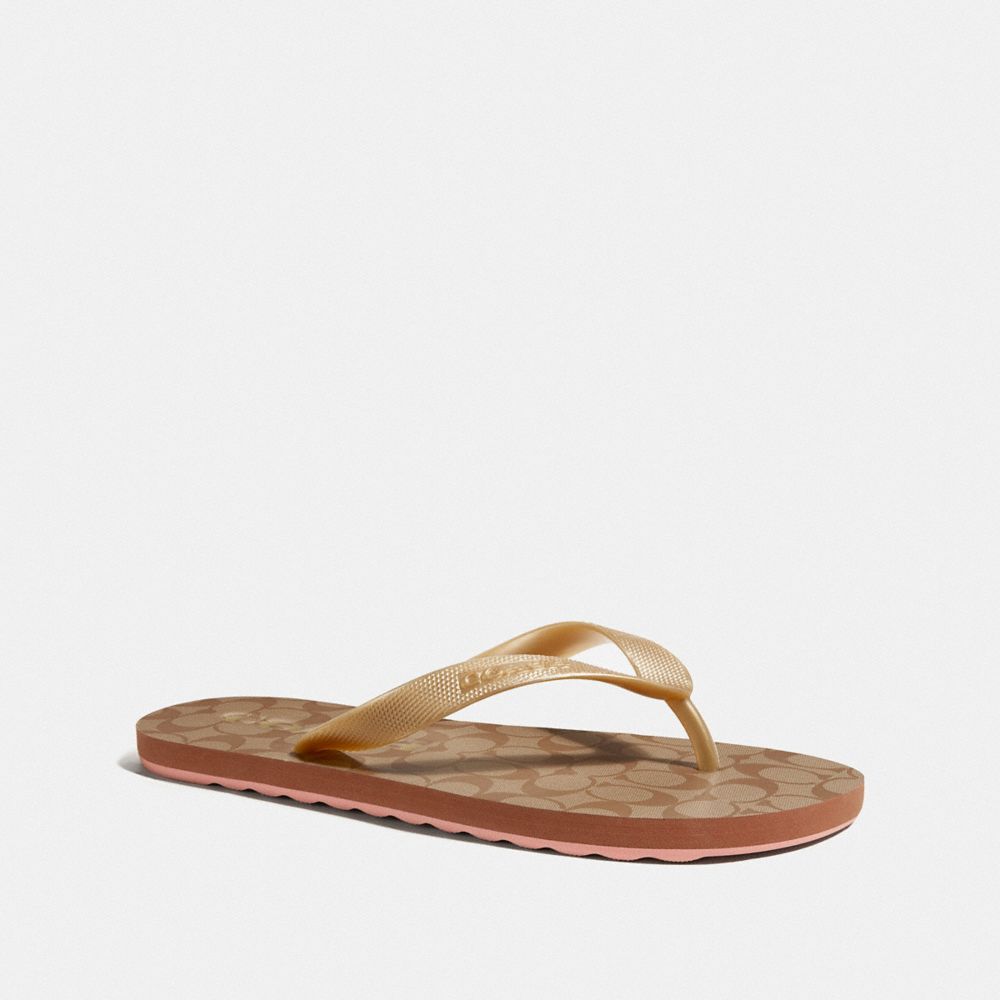 Coach zak sale flip flop