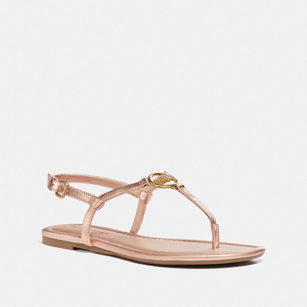 Coach jasmine flip flops hot sale