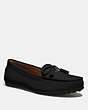 COACH®,GREENWICH LOAFER,Leather,Black,Front View