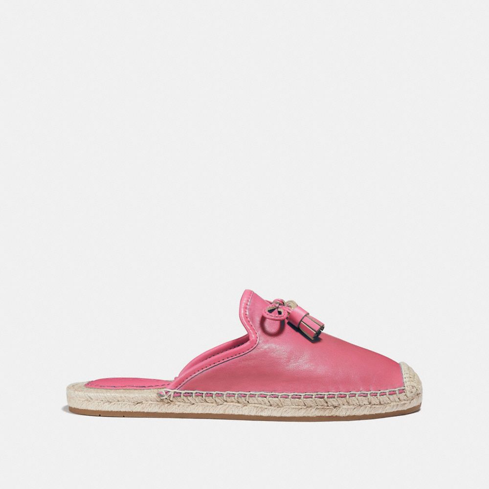 COACH®,CASSIDY ESPADRILLE,PINK RUBY,Angle View