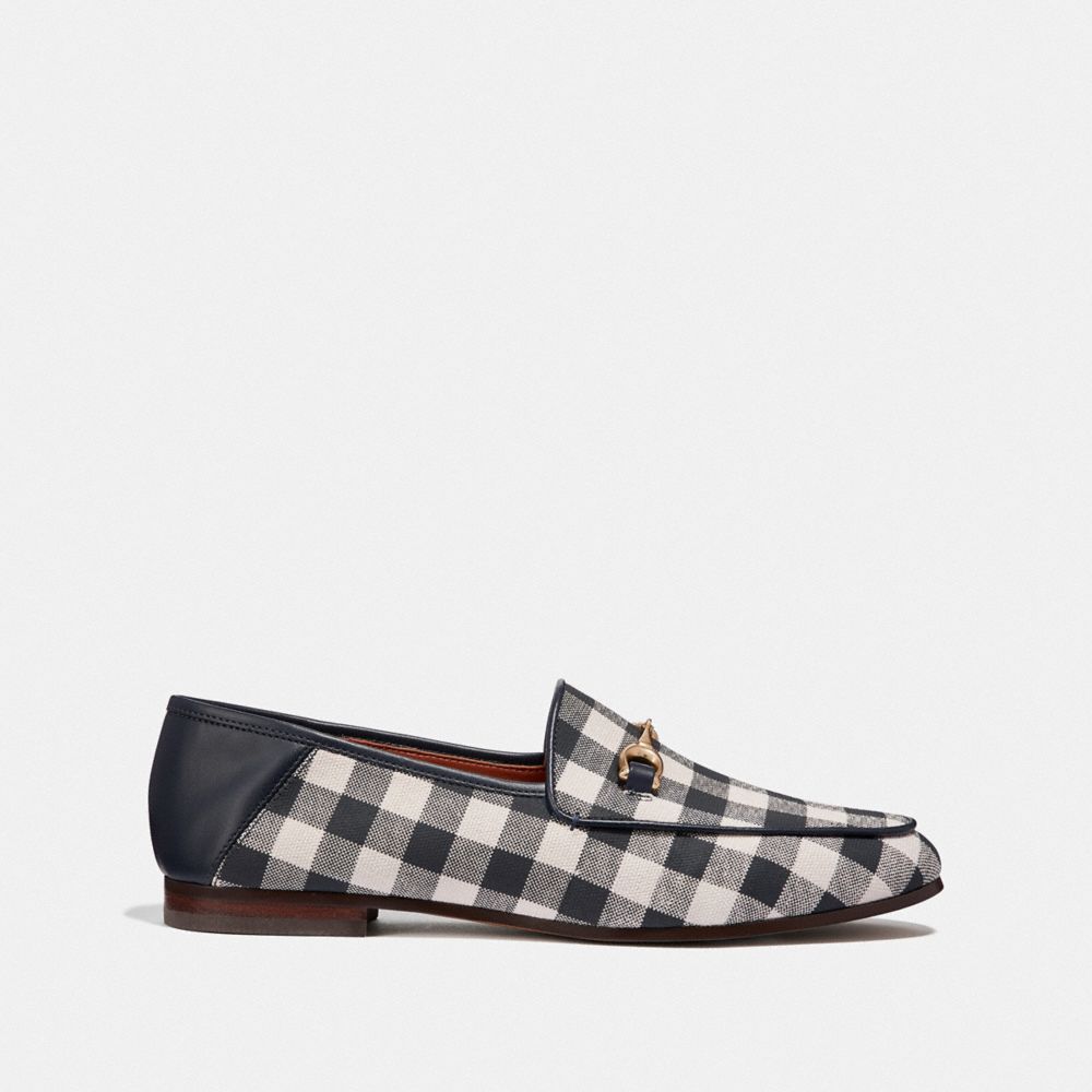 COACH® Outlet | Haley Loafer With Gingham Print