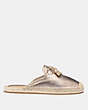 COACH®,CASSIDY ESPADRILLE,CHAMPAGNE,Angle View