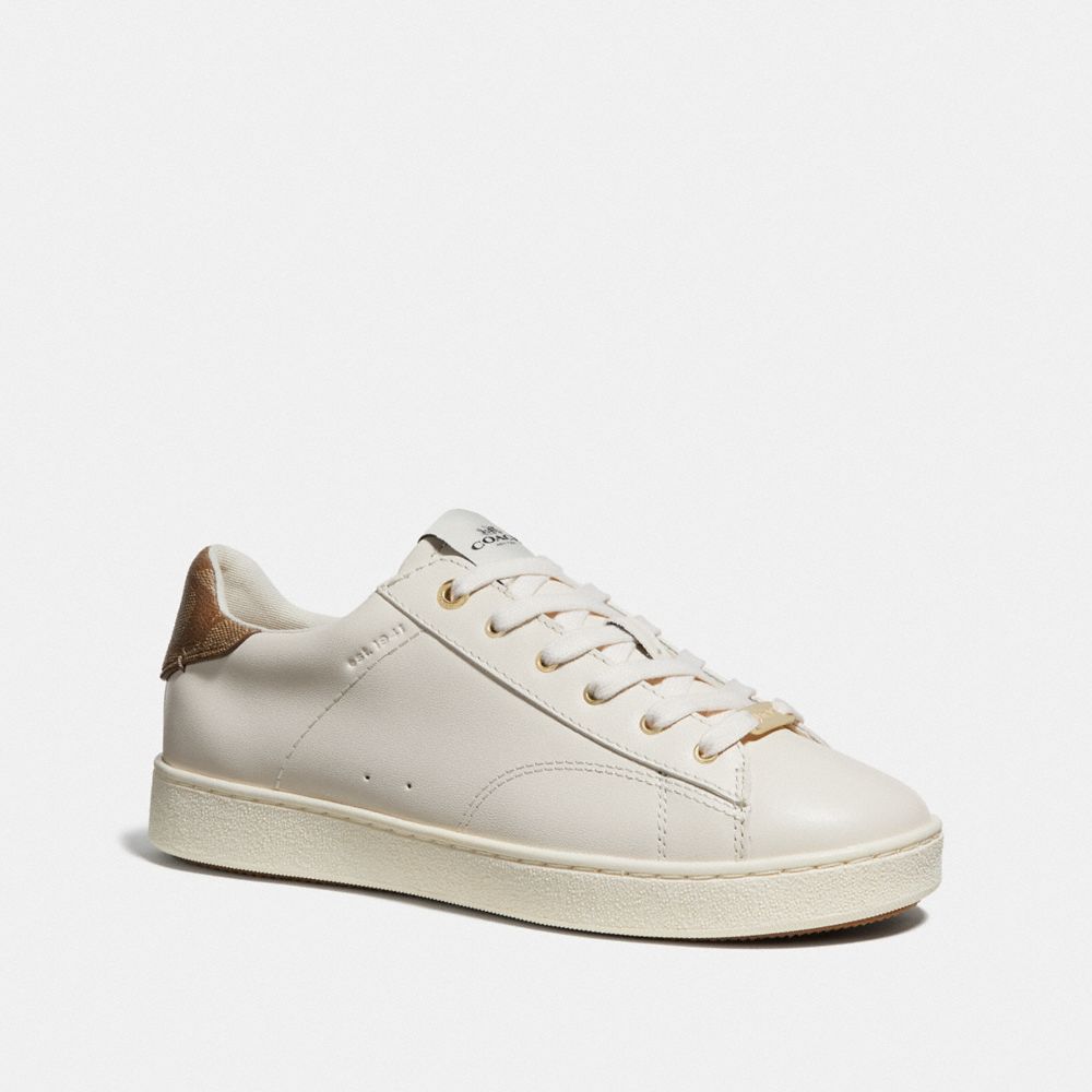 Coach womens c126 store low top sneaker