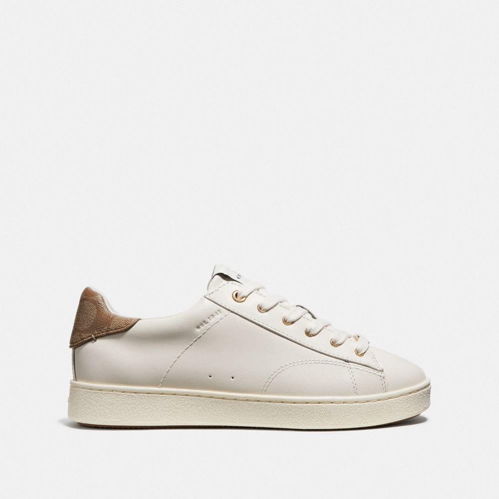 Coach womens c126 deals low top sneaker