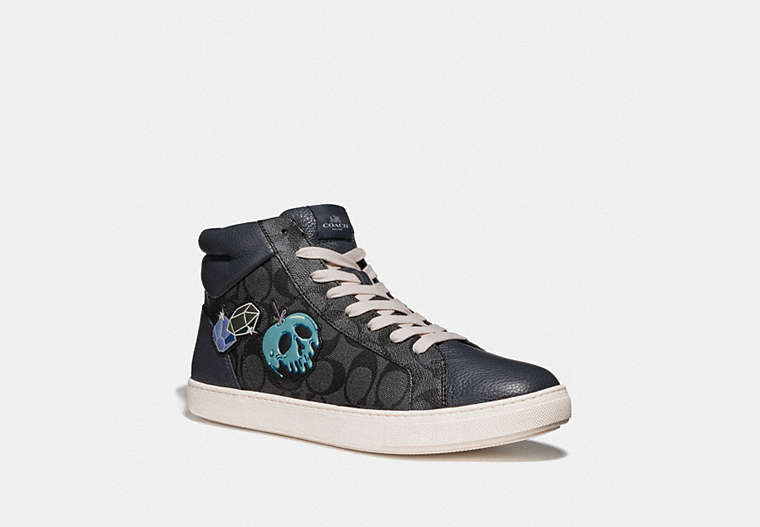 Disney X Coach C204 High Top Sneaker With Snow White And The Seven Dwarfs Patches