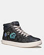 Disney X Coach C204 High Top Sneaker With Snow White And The Seven Dwarfs Patches