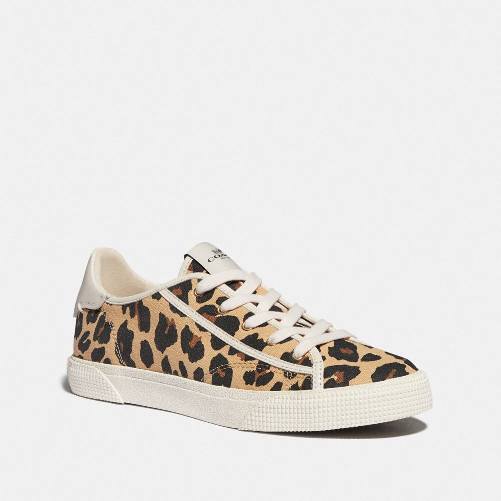 Coach hot sale leopard shoes