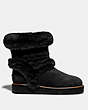 COACH®,IZZIE BOOT,Black,Angle View