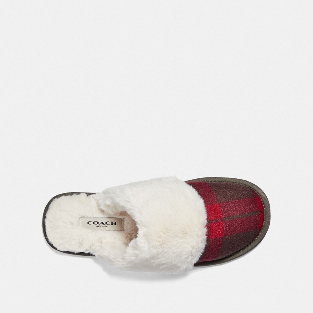 Coach discount ziva slipper