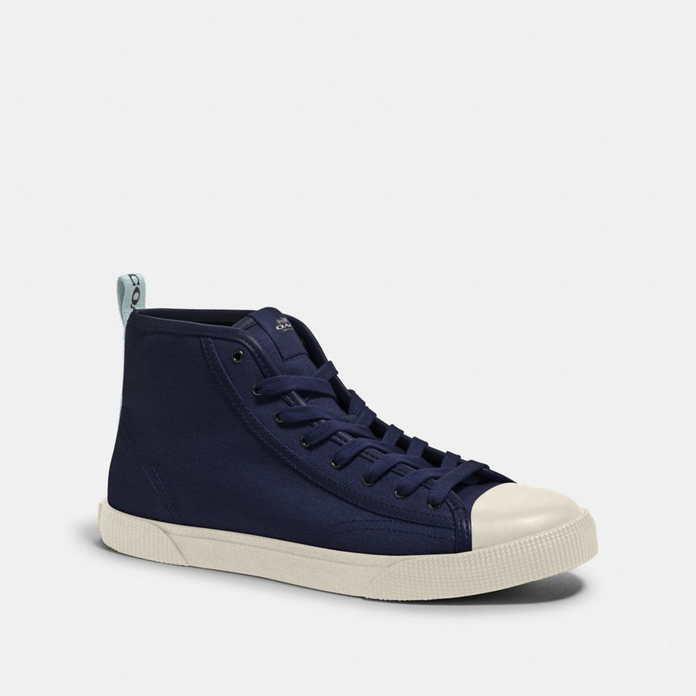 C207 High Top Sneaker With Coach Patch