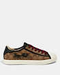 C136 Low Top Sneaker With Horse And Carriage Print