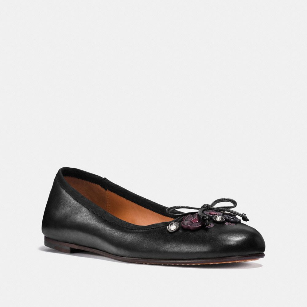 Coach lola ballet store flat