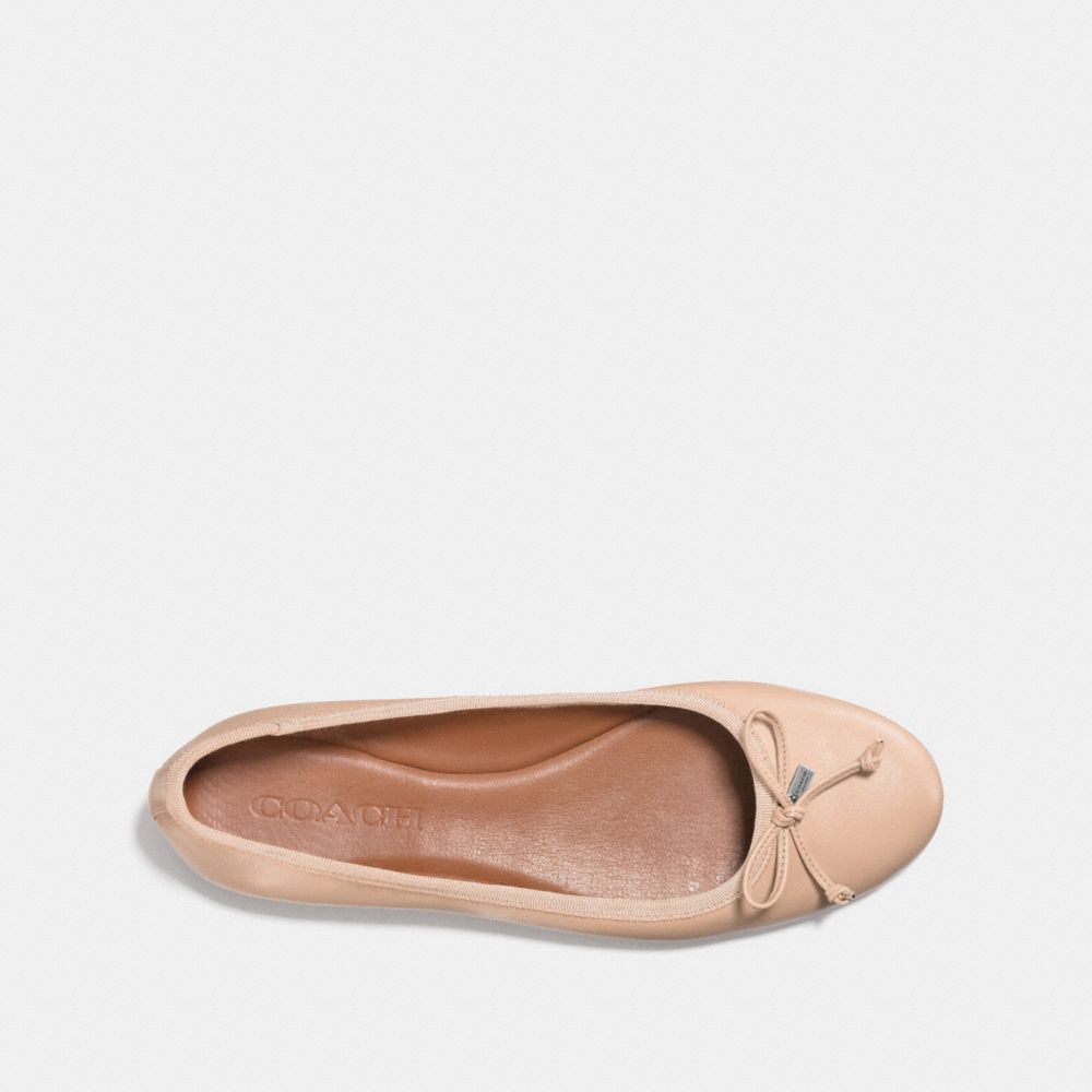 Coach lola ballet store flat