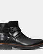 COACH®,BRYANT JODHPUR BOOT,Leather,Black,Angle View