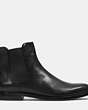 COACH®,ARNOLD CHELSEA BOOT,Leather,Black,Angle View