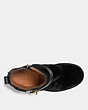 COACH®,MOTO BOOTIE HEEL,Leather,Black,Inside View,Top View