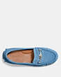 COACH®,MOCASSINS CROSBY,Suède,CHAMBRAY,Inside View,Top View