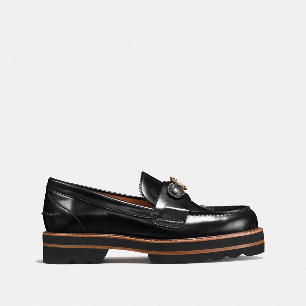 COACH®,Lenox Loafer,,Angle View