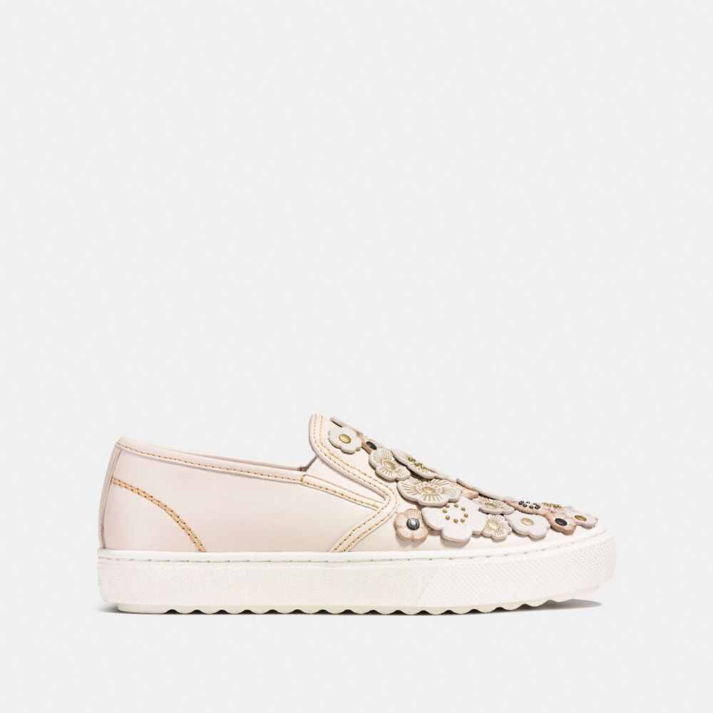 Coach tea rose store sneakers