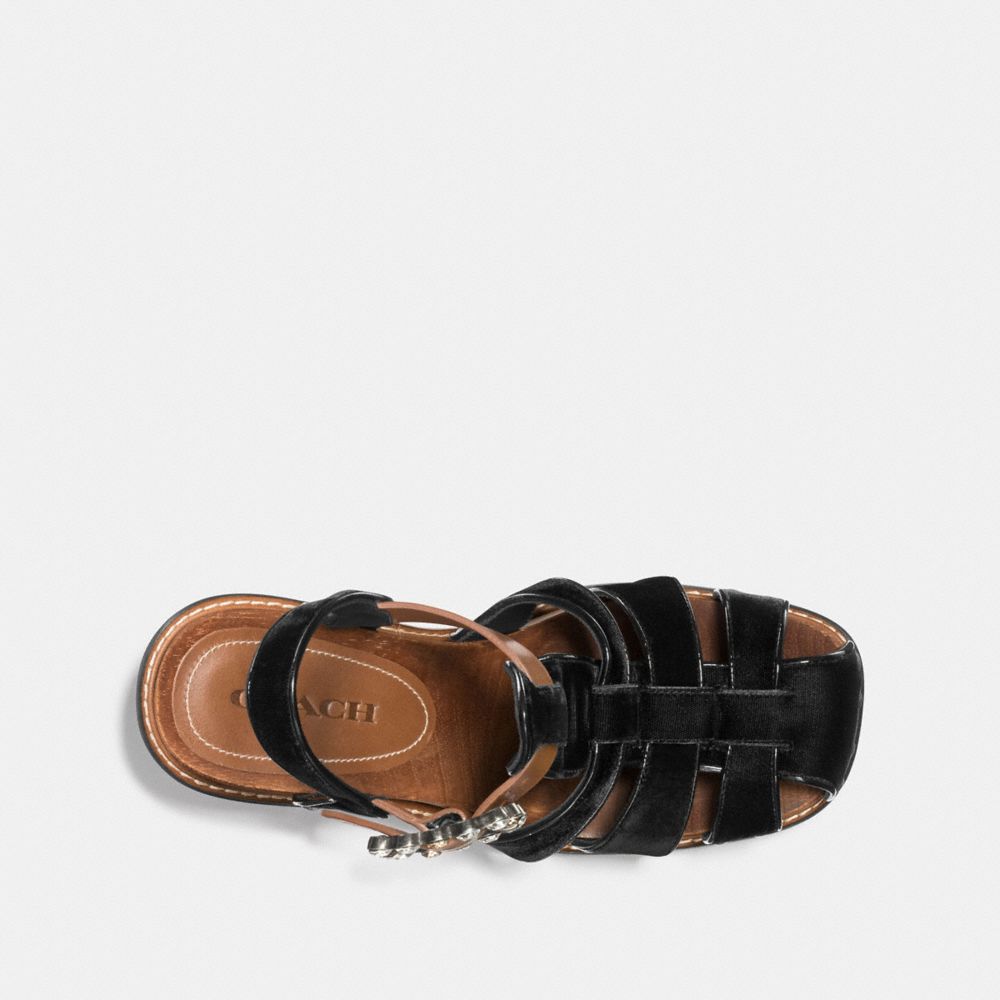 Fisherman Clog With Rhinestone Buckle