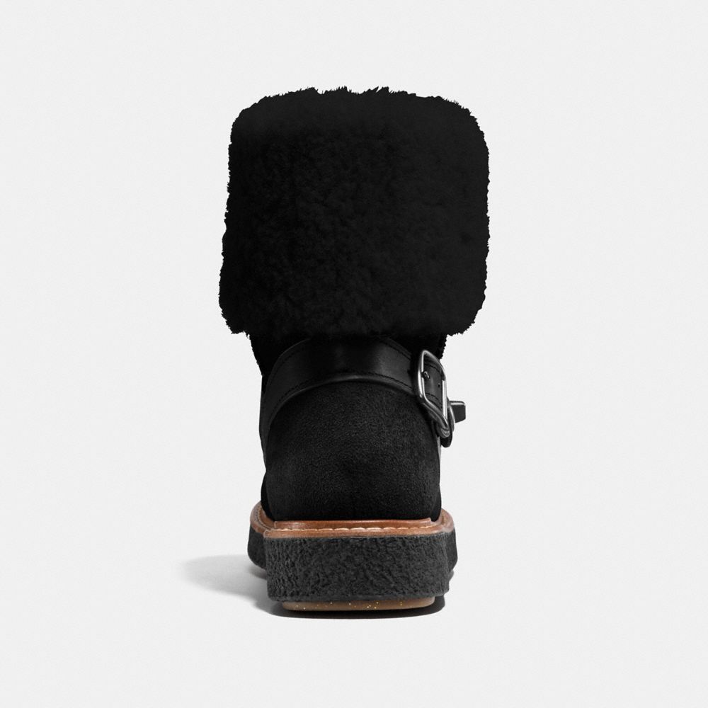 COACH®,Moto Shearling Boot,,Alternate View