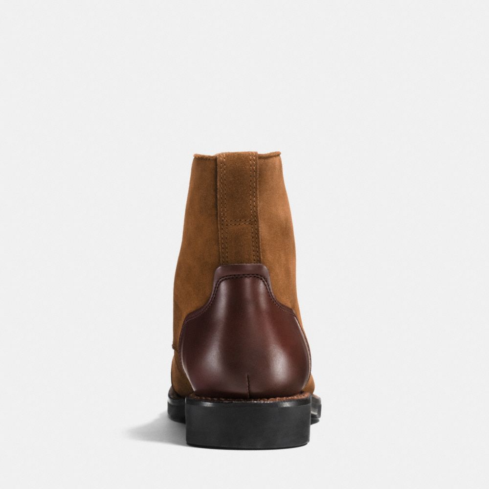 Coach bleecker hot sale cap toe boots