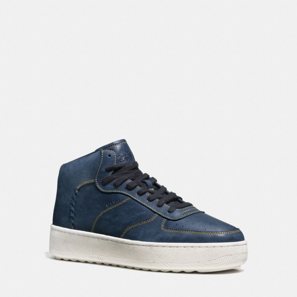 Contrast Stitch C210 High Top Sneaker