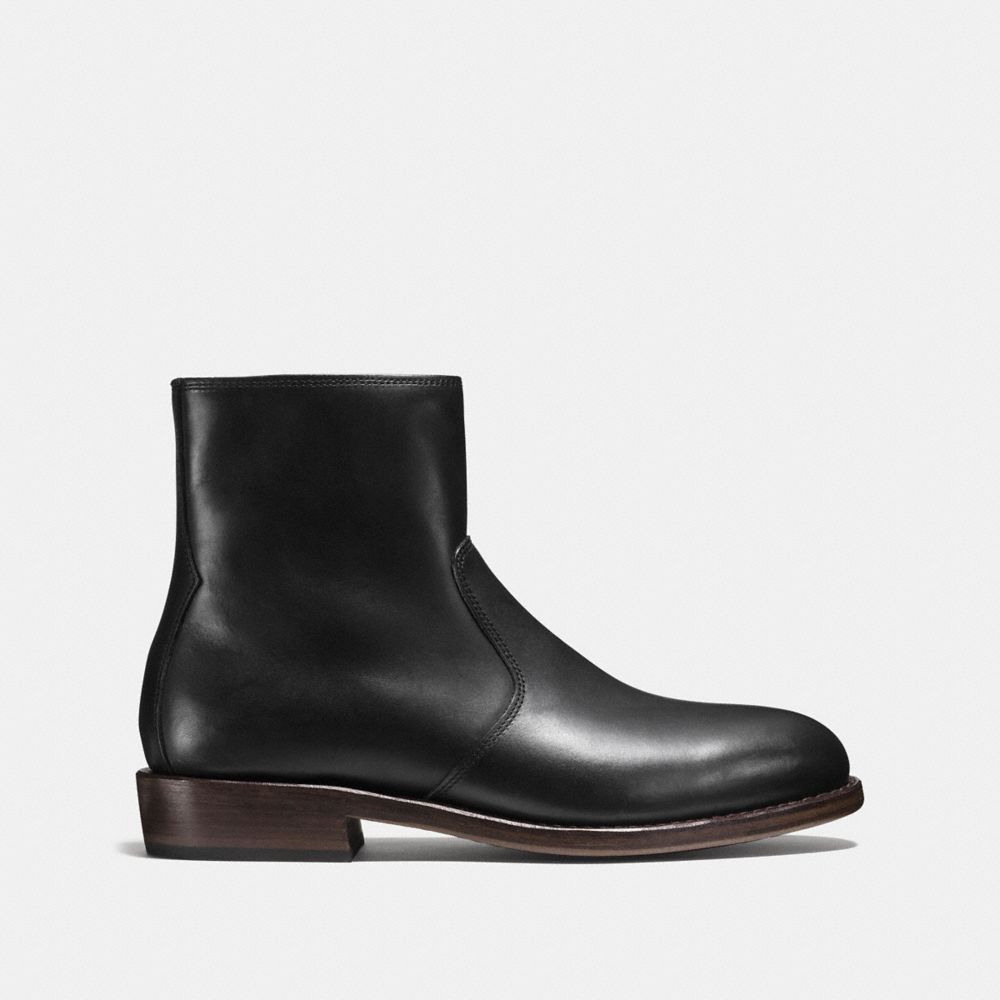 West Leather Zip Boot