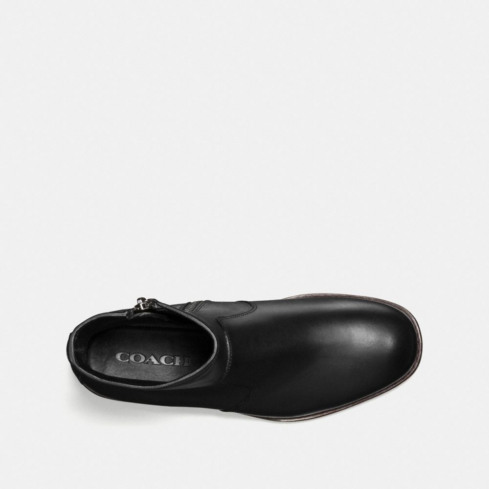 West Leather Zip Boot