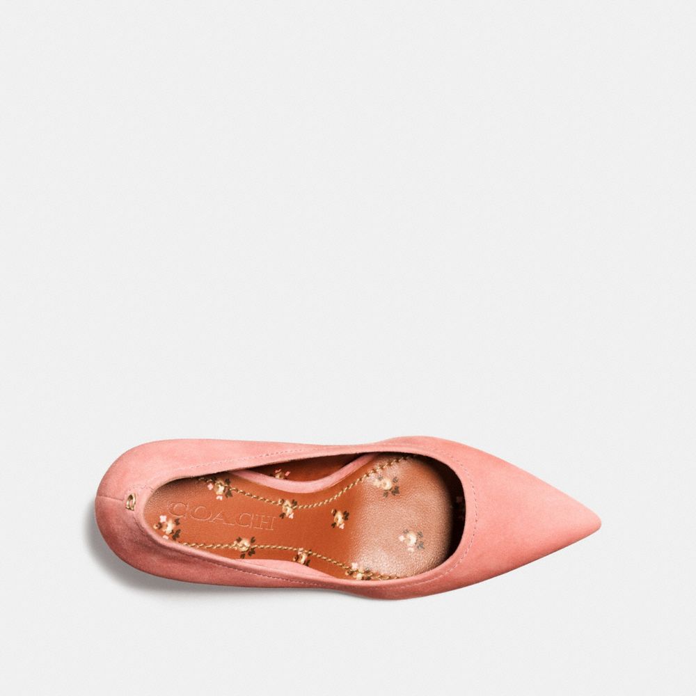 COACH®,Waverly Pump,,Inside View,Top View