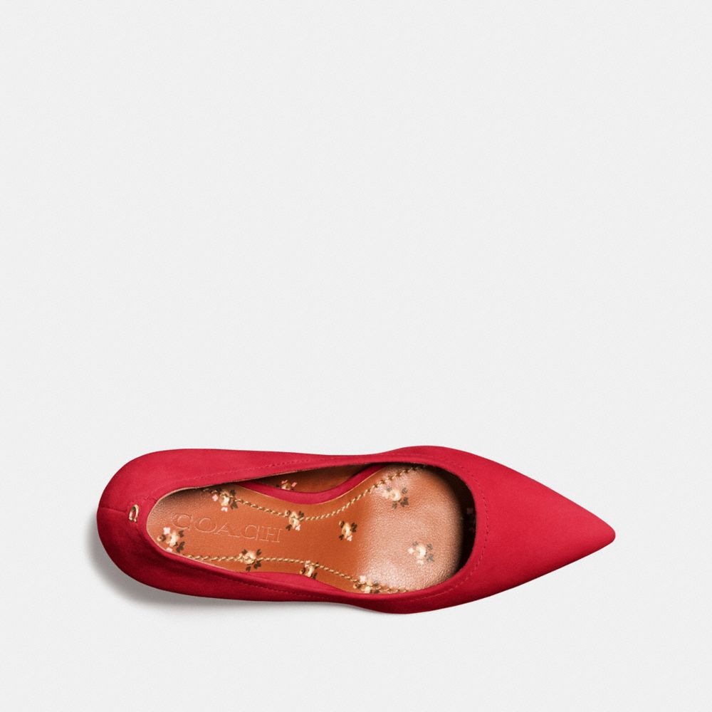 COACH®,Waverly Pump,,Inside View,Top View
