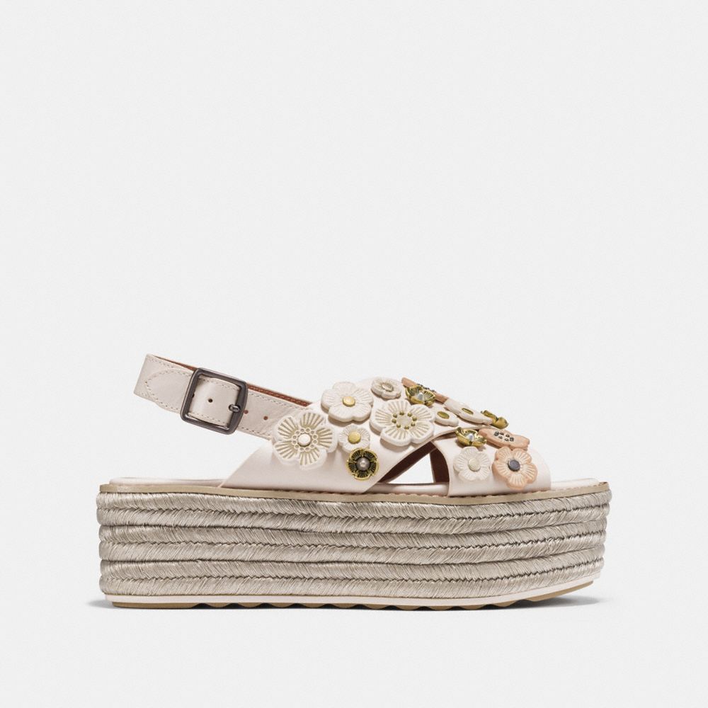 Coach sport slide on sale with tea rose