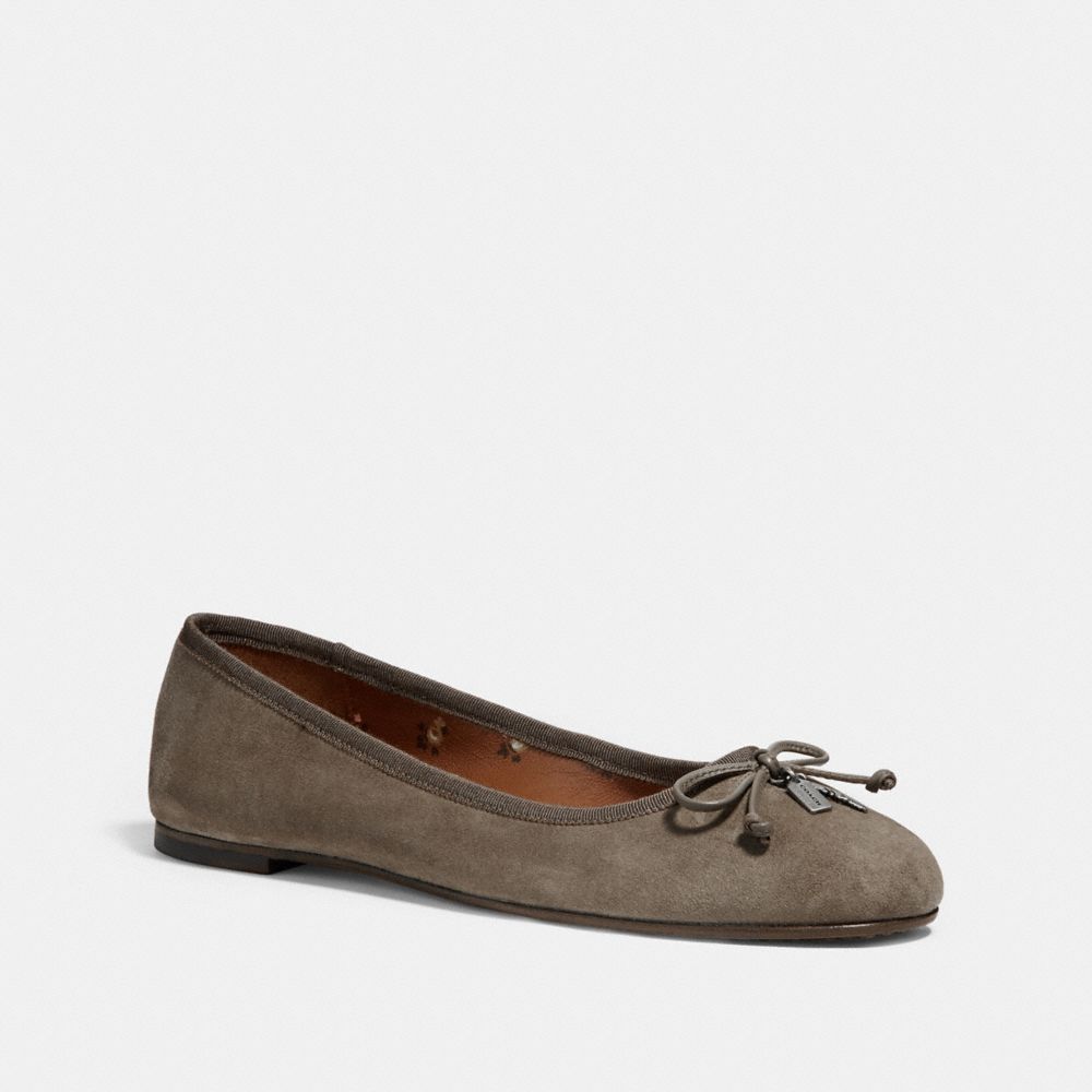 Coach lola ballet store flat