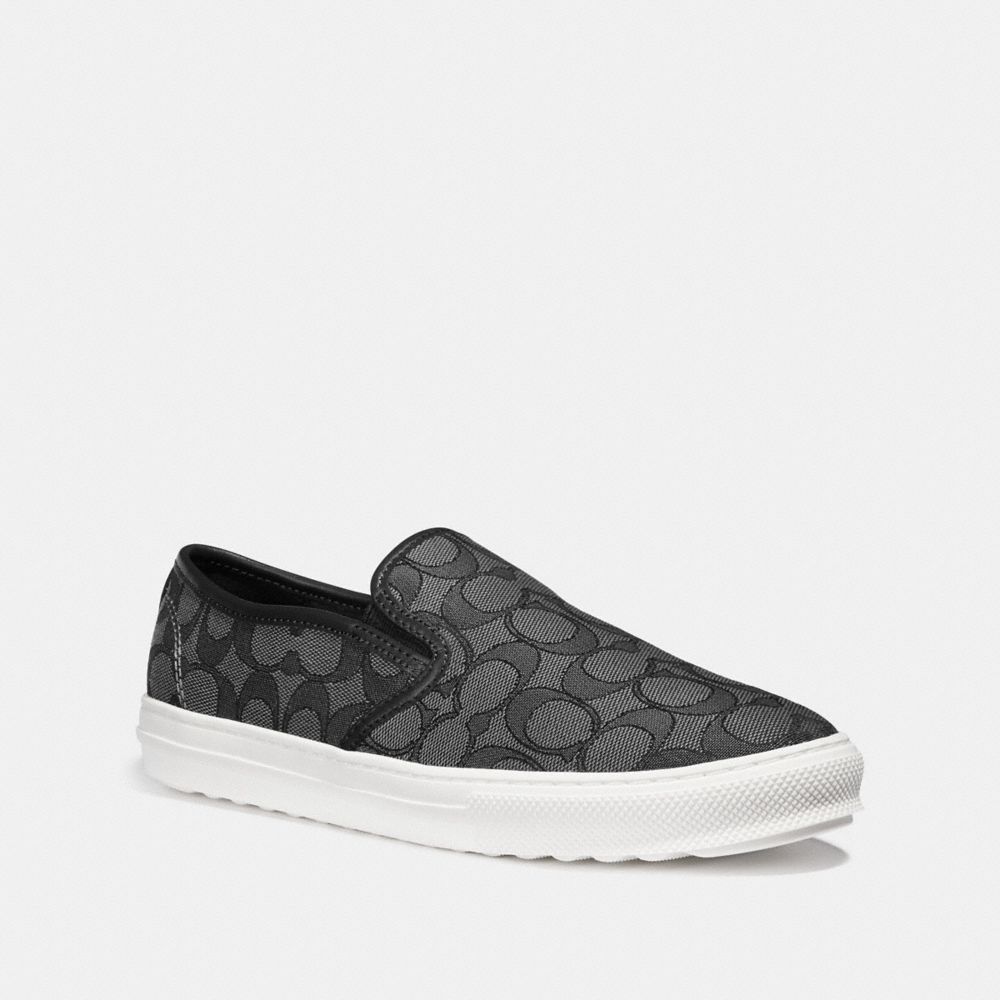 The Original Slip On Sneaker in Signature Black, Women's Shoes