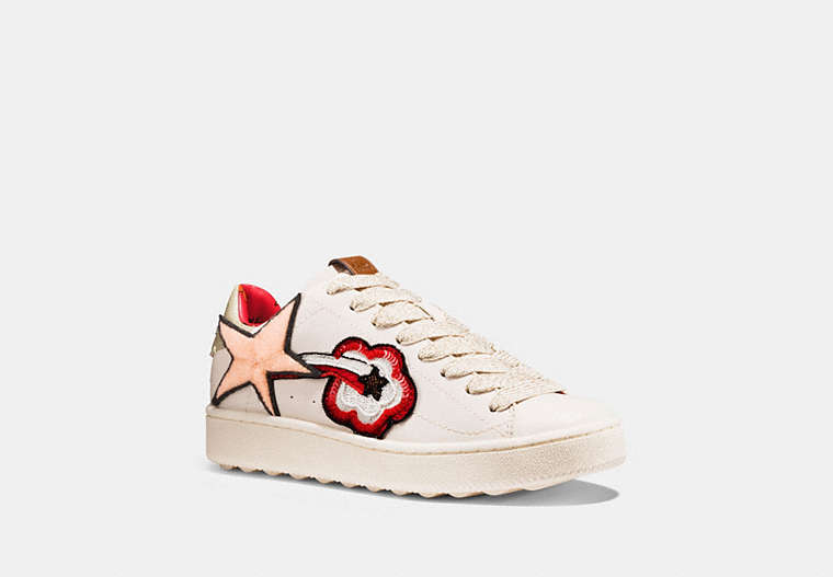 C101 Low Top Sneaker With Shooting Star Patches