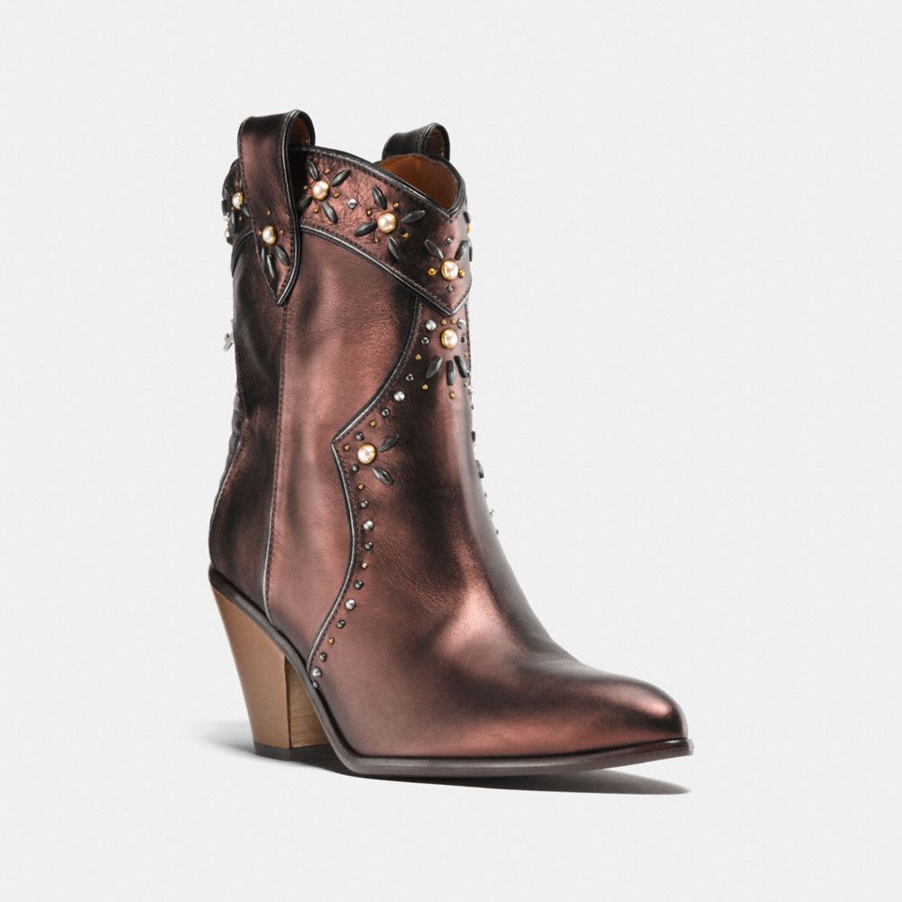 Coach bootie 2025 with rivets