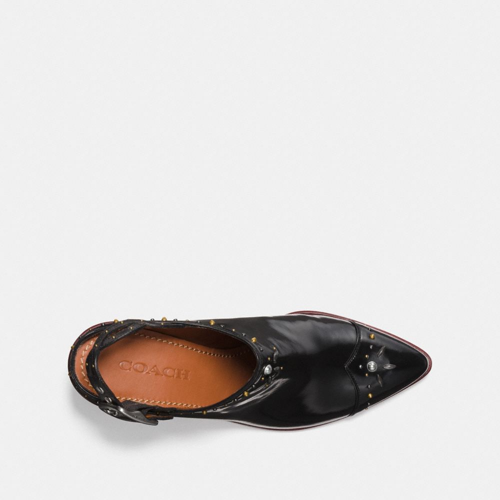 Western Mule With Prairie Rivets