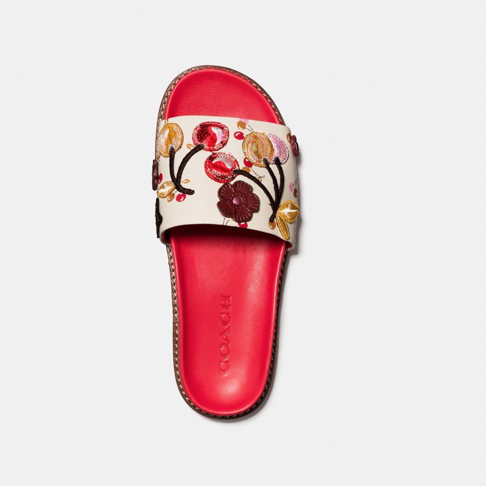 Sport Slide With Cherry Patches