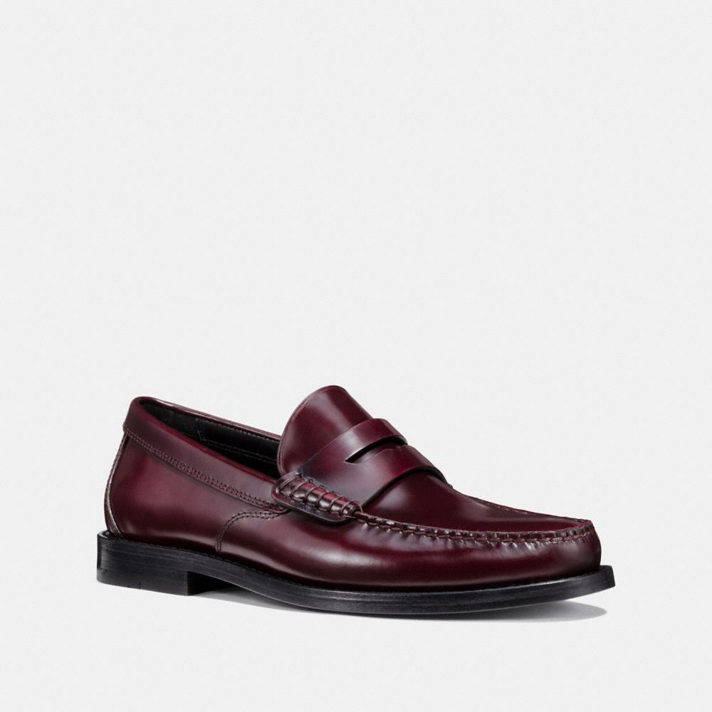 Coach on sale penny loafers