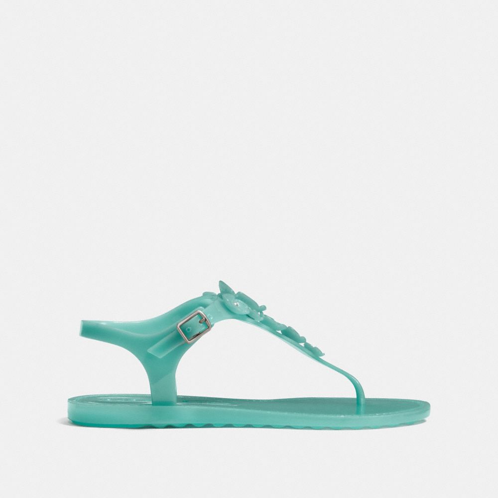 Coach cheap jelly sandals