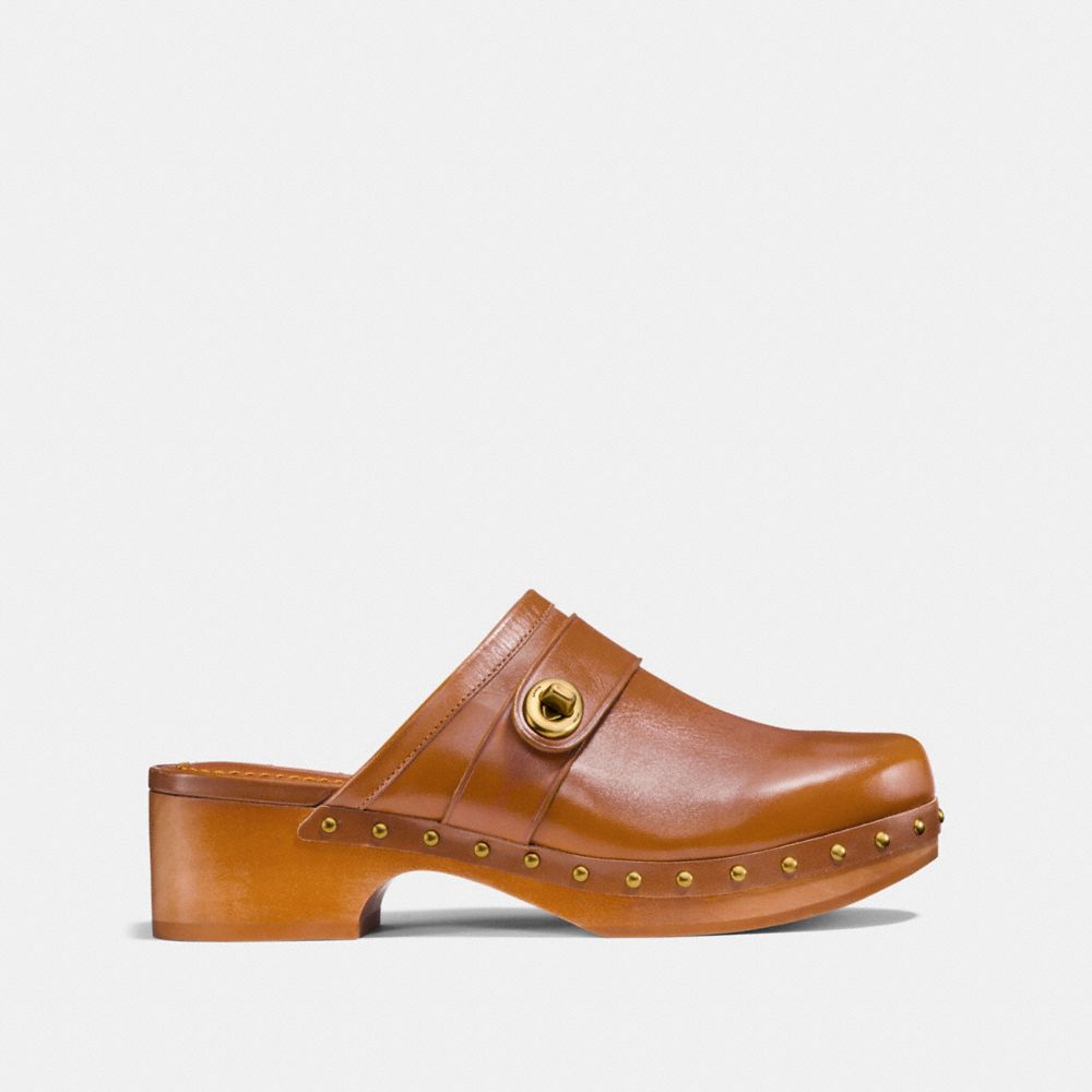 Coach turnlock online sandals