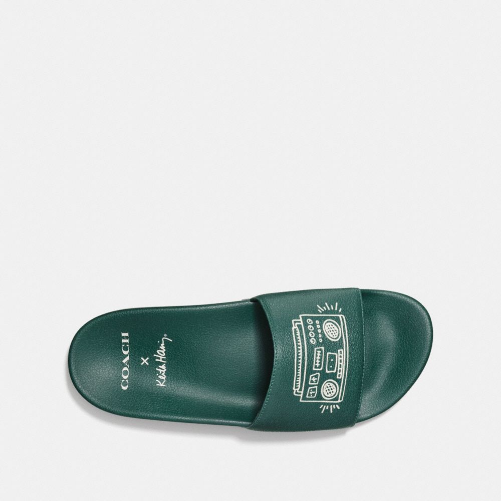 Coach X Keith Haring Slide